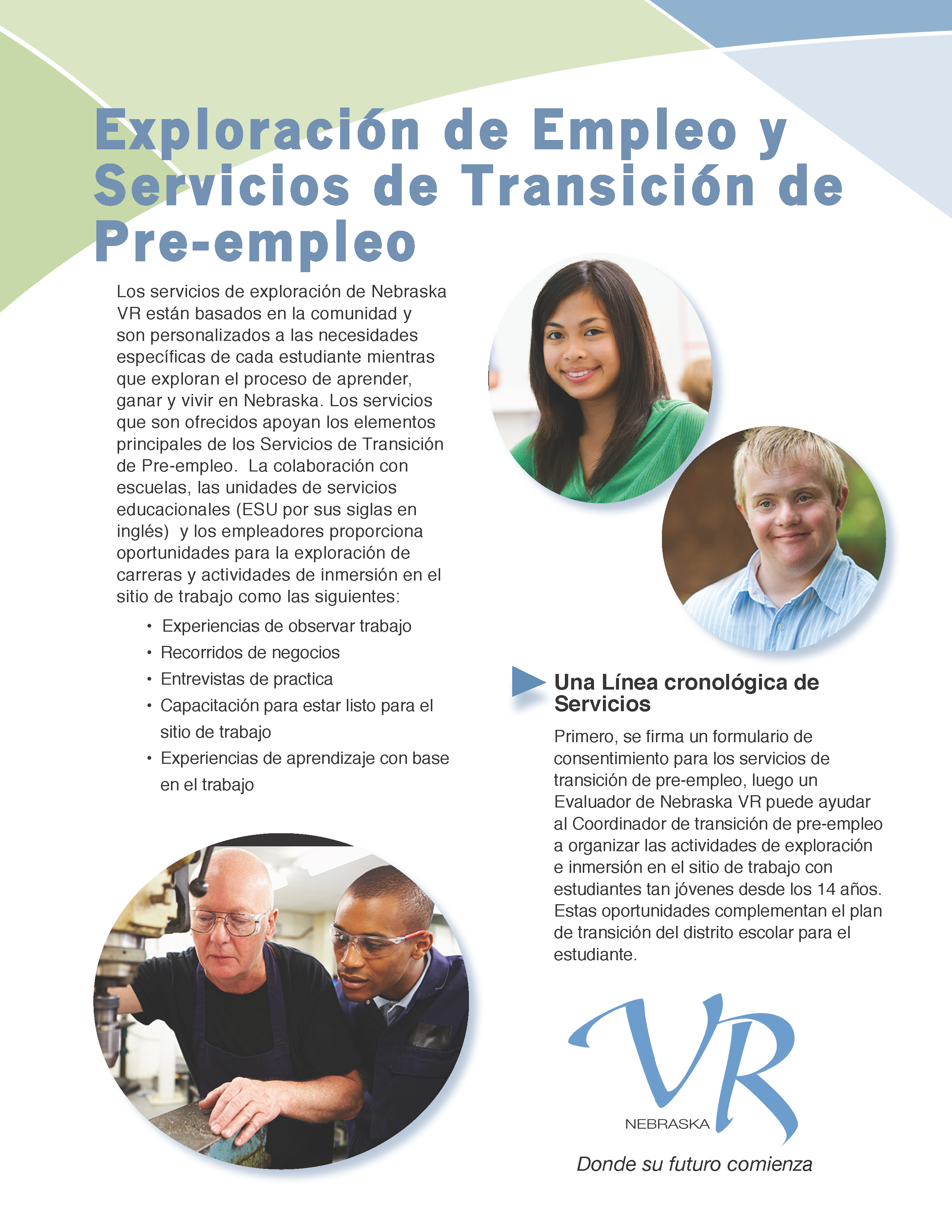 Job Exploration and Pre-Employment Transition Services